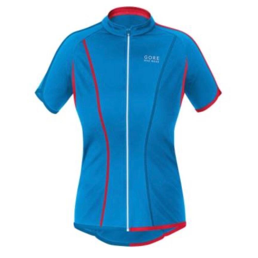 Gore Wear Bike Countdown 3.0 Waterfall Blue Rich Red Top Large Athletic Biking